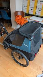 Thule courier 2 fietskar, met hondenkit, voor 2 kids of hond, Fietsen en Brommers, Fietsaccessoires | Aanhangers en Karren, Ophalen
