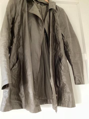 Regenjas Jas IKKS Maat S Groen Capuchon  beschikbaar voor biedingen