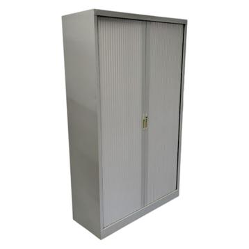 Roldeurkast Lichtgrijs H195 x B120 x D45 B-keus 3LB beschikbaar voor biedingen