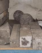 Waterornament fontein graniet bol zuil waterzuil, Tuin en Terras, Ophalen, Zo goed als nieuw, Vijverrand