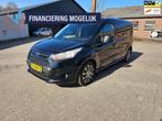 Ford Transit Connect 1.6 TDCI L2 Trend,3 Zitsplaatsen,Apk,Ai, 21 km/l, Stof, Gebruikt, Zwart