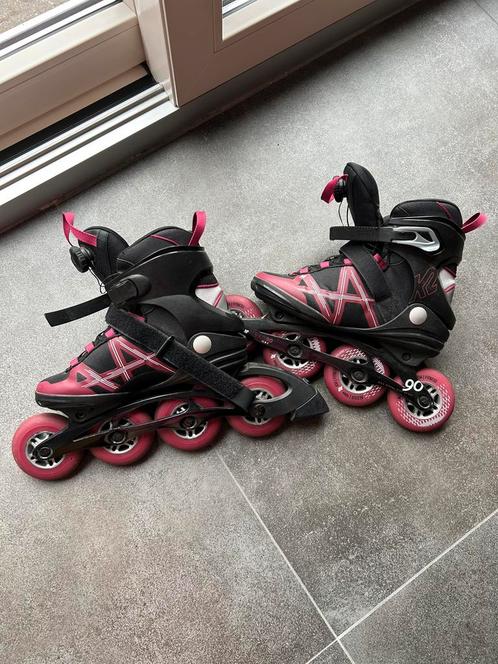 K2 Alexis 90 mm BOA sluiting., Sport en Fitness, Skeelers, Zo goed als nieuw, Inline skates 4 wielen, K2, Ophalen of Verzenden