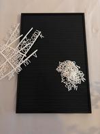 Letterbord met letters, Ophalen of Verzenden, Gebruikt, Overige typen