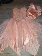 Feestjurk zalmroze of voor een balletoptreden, Kleding | Dames, Gelegenheidskleding, Ophalen, Galajurk, Zo goed als nieuw, Roze