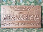 Mooie grote Laatste avondmaal plaquette uit Frankrijk 61 cm.