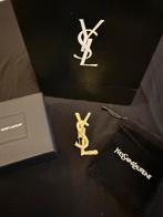 Yves Saint Laurent Broche - Goudkleurig, 4 tot 7 cm, Ophalen of Verzenden, Zo goed als nieuw, Goud