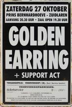 Golden earring metalen bord. Nieuw. 13.25 inclusief verzendk, Verzamelen, Ophalen of Verzenden, Nieuw, Deurposter of groter, Film en Tv