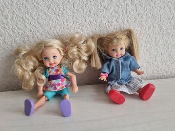 2 schattige barbie pop shelly's beschikbaar voor biedingen