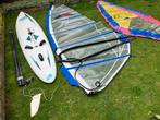 Familie surfset compleet highfly, Watersport en Boten, Windsurfen, Ophalen, Met draagtas, 300 cm of meer, Zo goed als nieuw