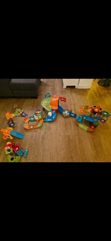 VTech ToetToet Zoef Zoef speelgoed, Kinderen en Baby's, Speelgoed | Racebanen, Gebruikt, Racebaan, Handmatig, Overige merken, Zelf te bouwen