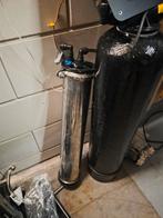 Water ontharder harsfles en harskorrels osmosewater, Ophalen of Verzenden, Gebruikt, Waterontharder met zout