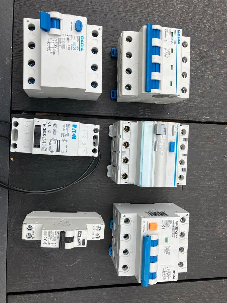 Diverse Groepenkast Automaten - Jong Gebruikt, Doe-het-zelf en Verbouw, Elektra en Kabels, Gebruikt, Overige typen, Ophalen of Verzenden