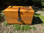 Vintage Servieskist/Picknickkist met Hangslot, Antiek en Kunst, Ophalen