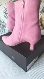 Aparte Leren/Suede Laarsjes .Roze.Merk :Via Vai, Ophalen of Verzenden, Zo goed als nieuw, Roze