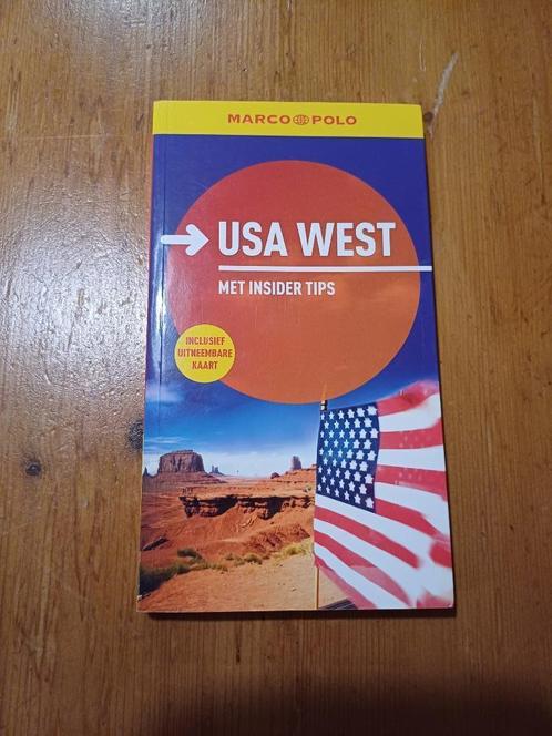 Reisgids Marco Polo west USA, Boeken, Reisgidsen, Zo goed als nieuw, Reisgids of -boek, Midden-Amerika, Overige merken, Ophalen of Verzenden