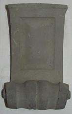 Zwaar betonnen wandornament met krul / console voor muur, Ophalen of Verzenden, Beton, Zo goed als nieuw
