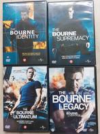 4 DVD's Jason Bourne Films, Setprijs 10 euro, Vanaf 12 jaar, Ophalen, Zo goed als nieuw, Actiethriller