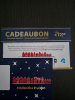 Postcodeloterij Hollandse huisjes cadeaubon, Eén persoon, Cadeaubon