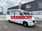 Hymer Tramp 598 GL Queensbed, Schotel, TV, Caravans en Kamperen, Ringverwarming, Fiat, Bedrijf, Tot en met 3