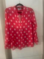 Zijden blouse maat 36 (afmetingen vermeld), Kleding | Dames, Blouses en Tunieken, Verzenden, Zo goed als nieuw, Maat 36 (S)