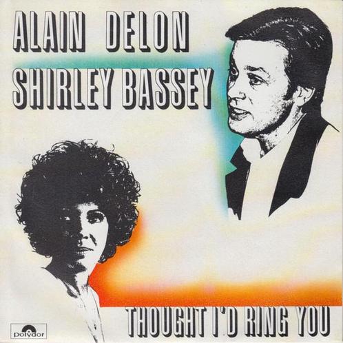 Alain Delon & Shirley Bassey – Thought I'd Ring You / 1279, Cd's en Dvd's, Vinyl | Overige Vinyl, Zo goed als nieuw, Overige formaten