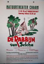 Originele Poster Rabbijn van Selcha Natuurtheater Chaam, Verzamelen, Verzenden, Gebruikt, A1 t/m A3, Film en Tv