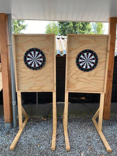 Dartbord standaard voor binnen/bruiloften, Hobby en Vrije tijd, Gezelschapsspellen | Overige, Zo goed als nieuw, Ophalen