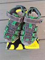 schoenen lurchi leer groen grijs sandalen klittenband mt 26, Schoenen, Lurchi, Jongen of Meisje, Zo goed als nieuw