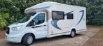 camper - CHAUSSON Korus 720 - 2020 - 30.050 km, Ringverwarming, Luifel, Ford, 7 tot 8 meter