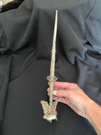Schitterende zilveren opium pijp met vlinder motief, Antiek en Kunst, Ophalen, Zilver