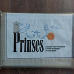 Vintage Prinses laken en sloop - Nieuw in Verpakking, Ophalen of Verzenden, Eenpersoons, Wit, Kussen