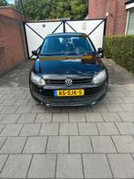 Volkswagen Polo 1.2 6V 44KW 5D My2009 2011 Zwart, Auto's, Voorwielaandrijving, Zwart, 1198 cc, Zwart
