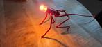 Vintage pilastro draad lamp, Willie Wortel, Hank Kwint model, Antiek en Kunst, Ophalen of Verzenden