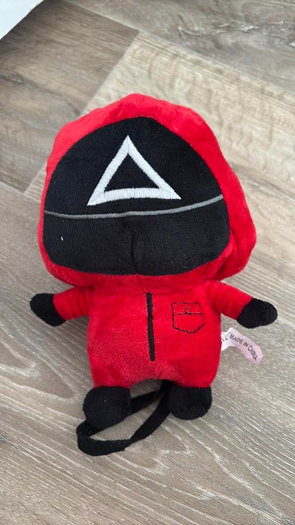 Squid game knuffel, Ophalen of Verzenden, Zo goed als nieuw, Overige typen