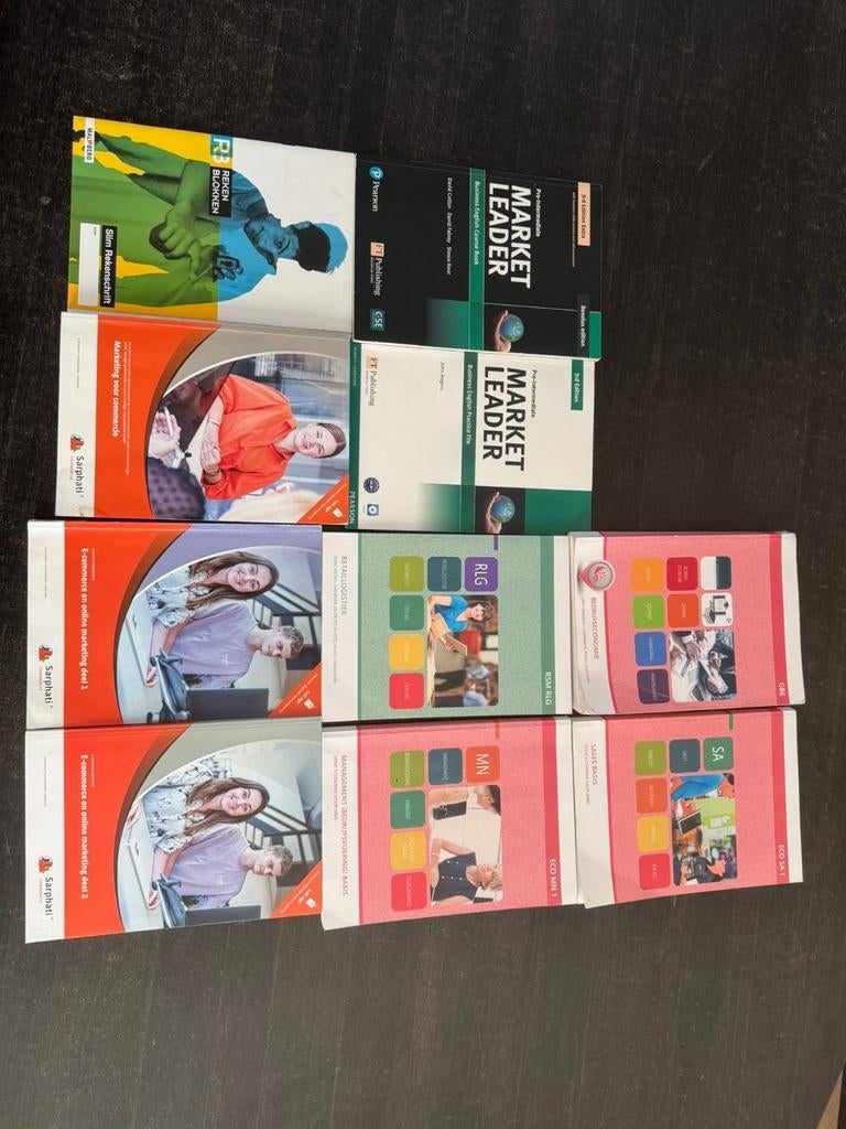 E-commerce specialist niveau 4 boeken MBO, Ophalen, Zo goed als nieuw, Overige niveaus