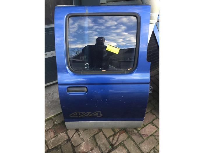 Portier 4Deurs rechts-achter van een Nissan King Cab, Gebruikt, -, Deur, -