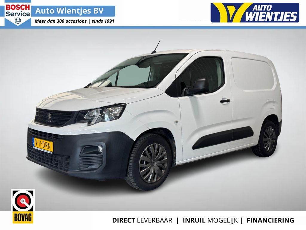 Peugeot Partner 1.5 BlueHDI | Pro 3-Pers | Airco | Cruise |, Auto's, Traction-control, 1350 kg, Gebruikt, 4 cilinders