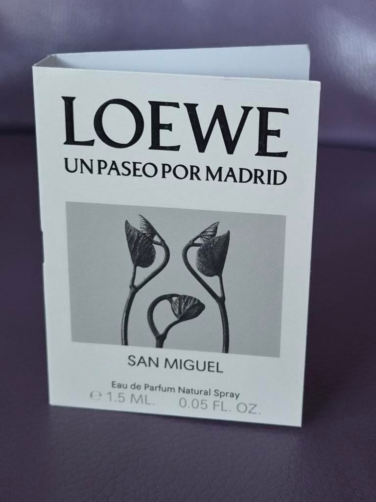 Loewe San Miguel Eau de Parfum 1.5 ML, Verzenden