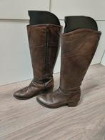 Bruine leren hoge laarzen maat 36, Kleding | Dames, Schoenen, Hoge laarzen, Bruin, Ophalen of Verzenden, Onbekend