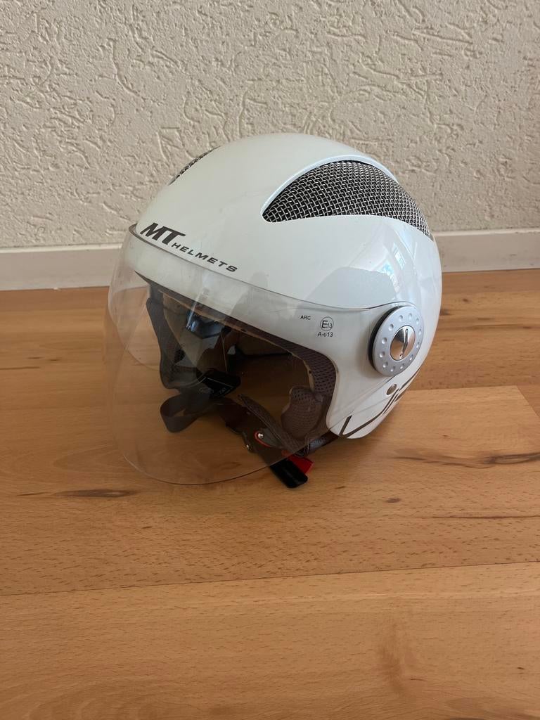 MT Helmets Urban Design dames helm, Fietsen en Brommers, Brommerhelmen, Ophalen of Verzenden, Gebruikt, Small
