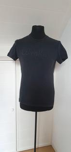 Calvin Klein T-shirt - Donkergrijs - Maat M, Kleding | Heren, T-shirts, Calvin Klein, Maat 48/50 (M), Ophalen of Verzenden, Zo goed als nieuw