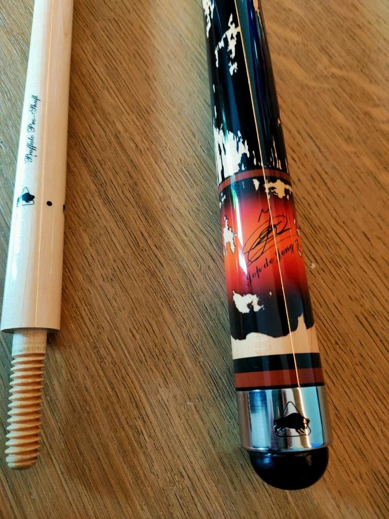 Buffalo biljart keu Jop de Jong., Ophalen of Verzenden, Keu of Ballen