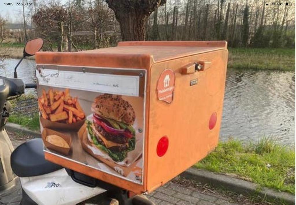 Bezorgbox, Ophalen, Gebruikt