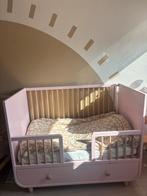 Roze IKEA Meegroeiset INCL. MATRAS, KUSSEN EN BEDDENGOED, Kinderen en Baby's, Babywiegjes en Ledikanten, Ophalen, Gebruikt, Ledikant