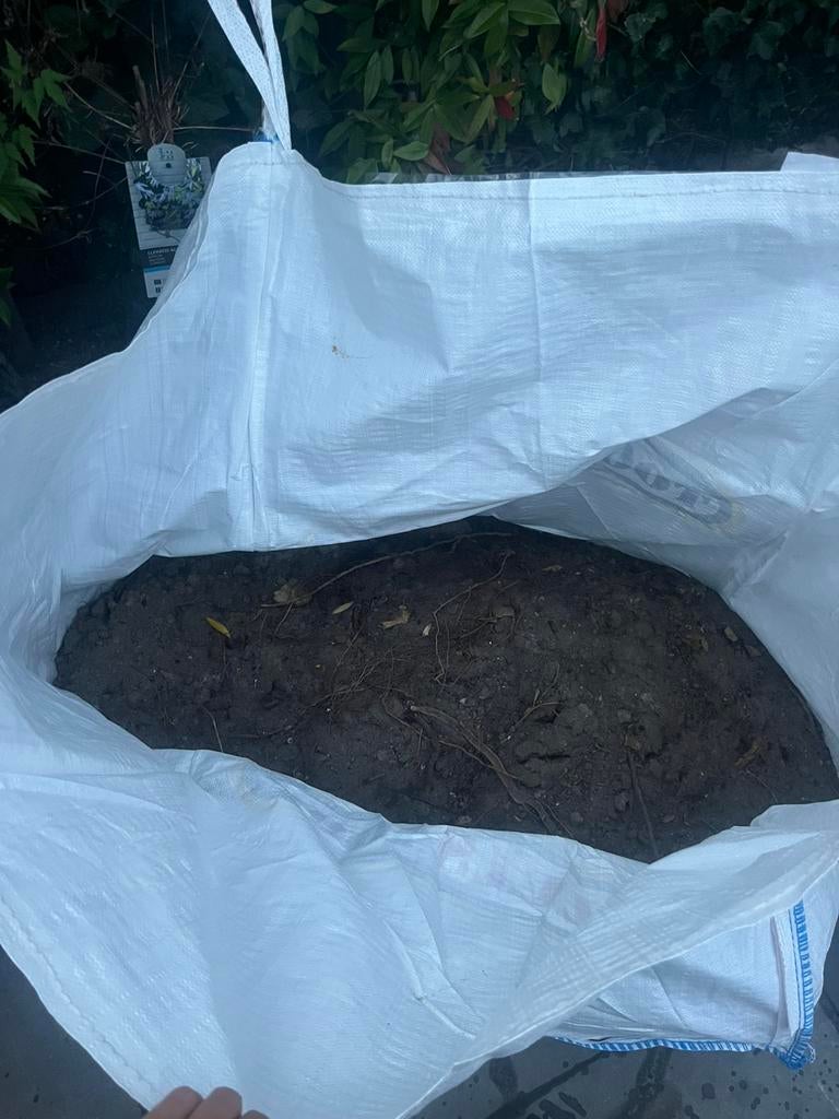 GRATIS - Aarde/grond/zand uit perk, Tuin en Terras, Ophalen, Zo goed als nieuw, Overige typen