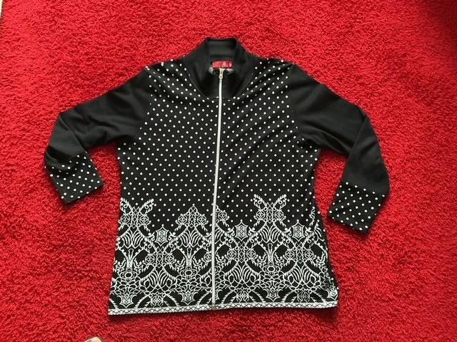 NIEUW Dames vest van LEA.H maat 46, Zwart, Maat 46/48 (XL) of groter, Nieuw, Ophalen of Verzenden
