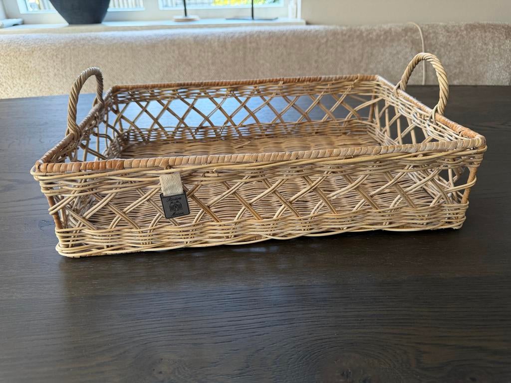 Riviera Maison dienblad, Huis en Inrichting, Woonaccessoires | Dienbladen, Ophalen of Verzenden, Gebruikt, Rechthoekig, Overige materialen