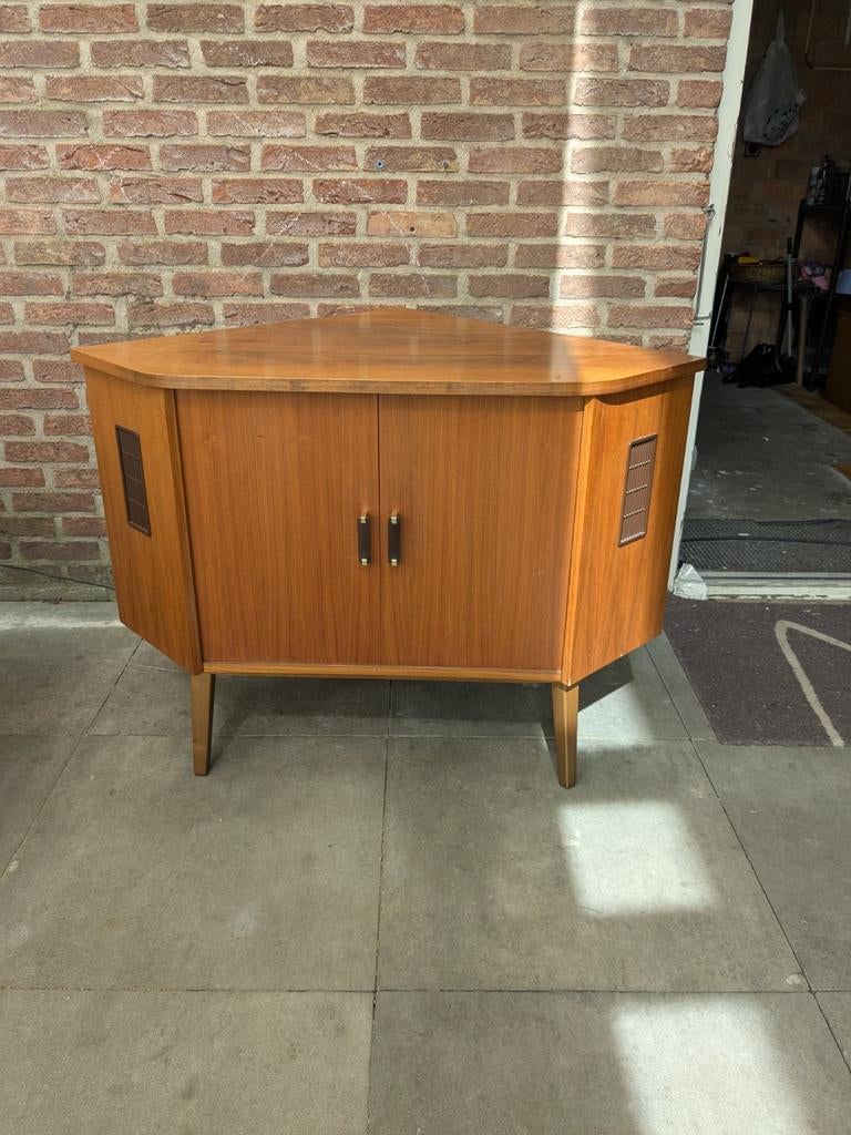 vintage kastje dressoir sideboard midcentury hoekkastje, Ophalen, 25 tot 50 cm, 50 tot 100 cm