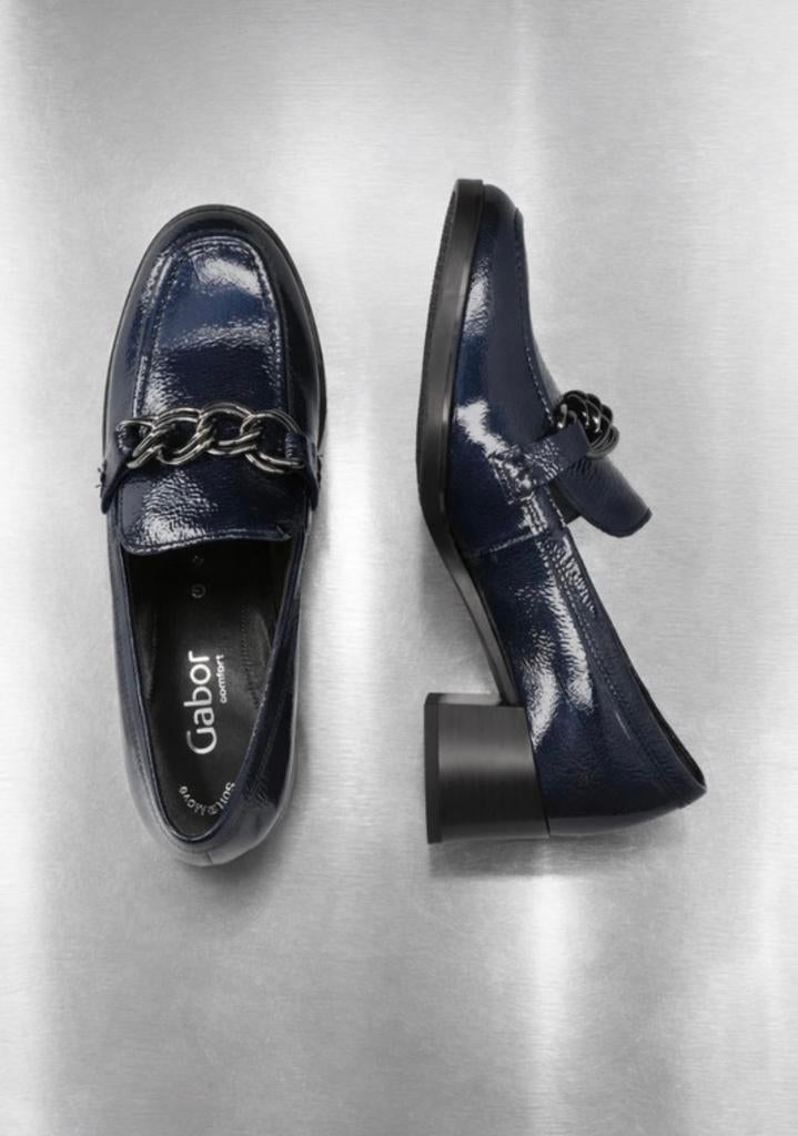 Gabor comfort loafers – maat 38,5 (5½), Ophalen of Verzenden, Nieuw, Zwart, Instappers