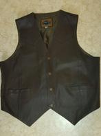 Herenvest leer bruin John F. Gee maat 007, Ophalen, Zo goed als nieuw, Overige maten, Bruin